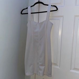 Alythea White Mini Bodycon Dress